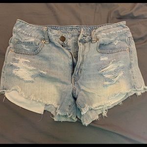 American Eagle Outfitters High-waisted Jean Shorts